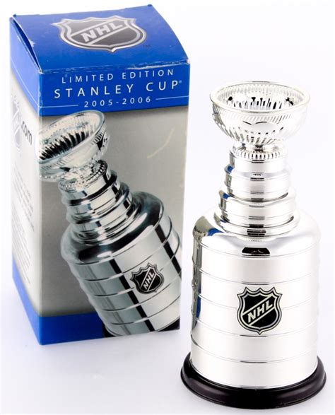 miniature stanley cup trophy.